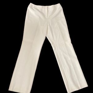 Ann Taylor Off-White/Bone Trousers- size 10- SO elegant!